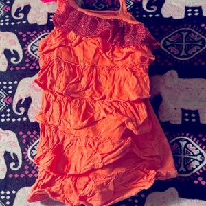 Cool ruffled sparkly shirt